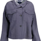 Gant Blue Viscose Women Jacket