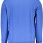 La Martina Blue Cotton Men Sweater