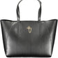 Tommy Hilfiger Elegant Black Shoulder Bag with Contrasting Details