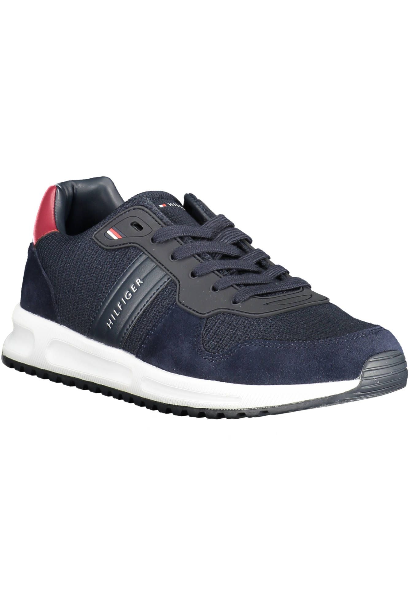 Tommy Hilfiger Eco-Conscious Blue Sneakers with Logo Accent