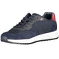 Tommy Hilfiger Eco-Conscious Blue Sneakers with Logo Accent