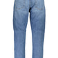 Calvin Klein Blue Cotton Men Jeans