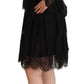 Aniye By Elegant Floral Lace Long Sleeve Shift Dress