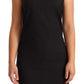 Patrizia Pepe Elegant Sleeveless Sheath Knee Dress