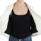 Andrea Pompilio Exclusive Black & White Leather Jacket