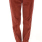 Dolce & Gabbana Chic Brown Cotton Pants for Her