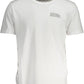 Fila White Cotton Men T-Shirt