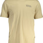 Fila Beige Cotton Men T-Shirt