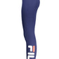 Fila Blue Cotton Women Legging