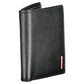 Tommy Hilfiger Elegant Black Leather Bifold Wallet