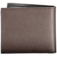 Tommy Hilfiger Elegant Brown Leather Dual Compartment Wallet