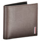 Tommy Hilfiger Elegant Brown Leather Dual Compartment Wallet