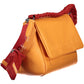 Desigual Chic Orange Shoulder Bag with Contrasting Details