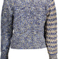 Desigual Eclectic Blue Contrast Detail Sweater