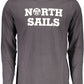 North Sails Gray Cotton Men T-Shirt