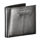 Tommy Hilfiger Elegant Black Leather Bifold Wallet