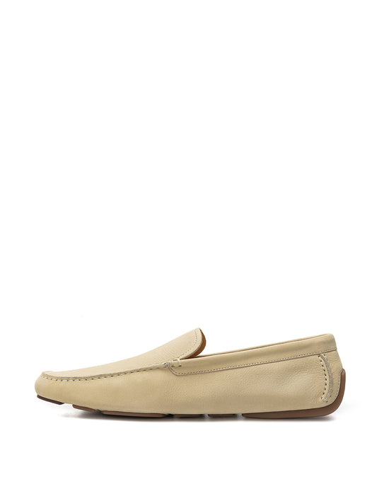 Bally Elegant Beige Suede Loafers – Perfect for Any Occasion
