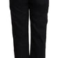 John Galliano Elegant High Waist Cropped Jeans