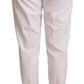 Jacob Cohen Elegant Mid Waist Tapered Trousers