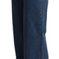 GCDS Chic High-Waist Boot Cut Denim