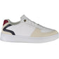 Tommy Hilfiger Chic White Lace-Up Sporty Sneakers