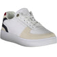 Tommy Hilfiger Chic White Lace-Up Sporty Sneakers