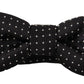 Dolce & Gabbana Exquisite Silk Polka Dot Bow Tie