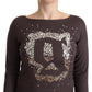 John Galliano Elegant Wool Long Sleeve Sweater