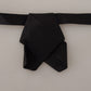 Dolce & Gabbana Elegant Black Silk Bow Tie