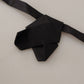 Dolce & Gabbana Elegant Black Silk Bow Tie