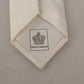 Dolce & Gabbana Elegant White Silk Men's Tie