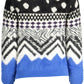 Desigual Chic Contrasting Detail Long-Sleeve Top