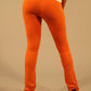 Patrizia Pepe Orange Viscose Women Legging