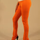 Patrizia Pepe Orange Viscose Women Legging