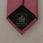 Dolce & Gabbana Elegant Pink Silk Bow Tie