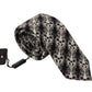 Dolce & Gabbana Elegant Floral Print Silk Bow Tie