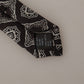 Dolce & Gabbana Elegant Silk Geometric Bow Tie