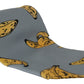 Dolce & Gabbana Elegant Blue Banana Print Silk Tie