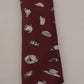 Dolce & Gabbana Maroon Elegance Silk Tie