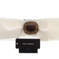 Dolce & Gabbana Embellished Snap Button Waist Belt