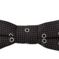 Dolce & Gabbana Polka Dot Silk Bow Tie in Black and White