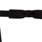 Dolce & Gabbana Elegant Black Silk Bow Tie