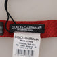 Dolce & Gabbana Elegant Red Silk Bow Tie