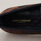 Dolce & Gabbana Elegant Floral Slip-On Loafers