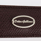 Dolce & Gabbana Exquisite Bordeaux Leather Money Clip