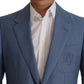 Dolce & Gabbana Elegant Single Breasted Linen Jacket