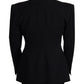 Dolce & Gabbana Elegant Slim Fit Double Breasted Wool Blazer