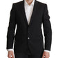 Dolce & Gabbana Elegant Slim Fit Black Blazer Jacket