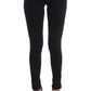 Costume National Sleek Black Slim Fit Designer Jeans