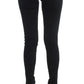 Costume National Sleek Black Slim Fit Designer Jeans